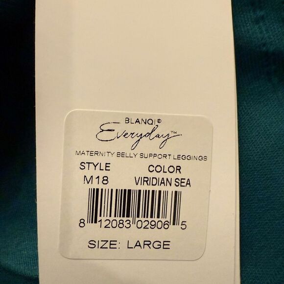 Blanqi Everyday Over The Belly Support Maternity Pregnancy Leggings - Picture 7 of 8